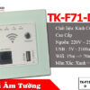 bộ khuyếch đại wifi âm tường vuông cao cấp tenko tk-f71-d-69