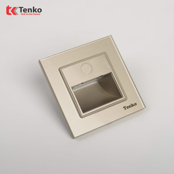 Đèn LED Âm Tường Mặt Kính Cường Lực Tenko TK-F71-D-93 Vàng
