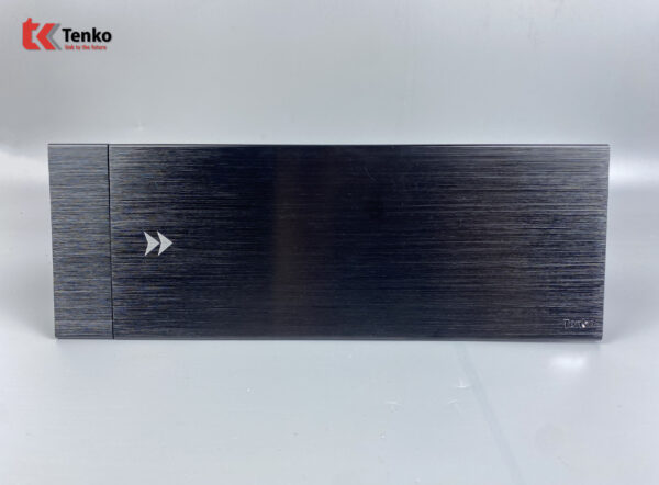 Hộp ổ điện âm bàn Tenko TK-BT02 nắp trượt màu đen cao cấp