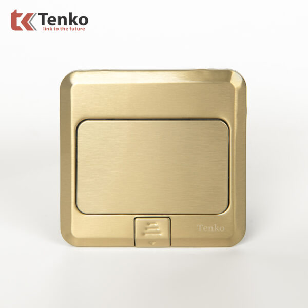 Hộp Đế Âm Sàn Thông Dụng Chính Hãng Tenko TK-J02 Màu Vàng