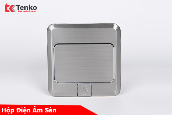 Hộp Đế Âm Sàn Thông Dụng Chất Liệu Thép Không Gỉ Tenko TK-J02 Màu Bạc
