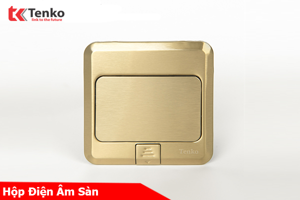 Hộp Đế Âm Sàn Thông Dụng Chính Hãng Tenko TK-J02 Màu Vàng