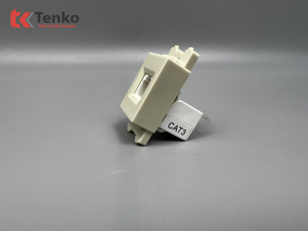 Nhân Ổ Cắm Điện Thoại RJ11 Âm Sàn Chính Hãng Tenko TK-AS-04