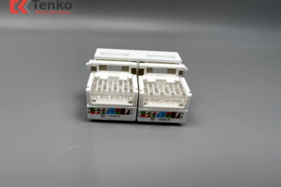 Nhân Ổ Cắm Mạng Đôi RJ545 Cat6 Âm Sàn Chính Hãng Tenko TK-AS-09