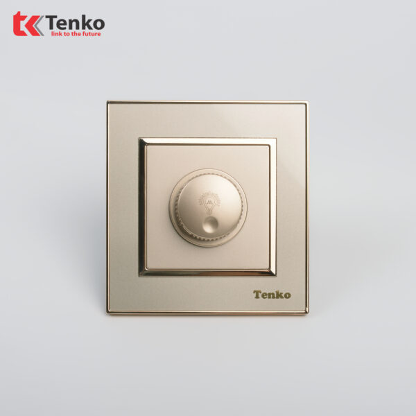 Chiết Áp Đèn Mặt Nhựa Vàng Tenko TK-F66-61