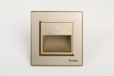 Đèn LED Âm Tường Hắt Bậc Cầu Thang Mặt Nhựa Vàng Tenko TK-F66-93