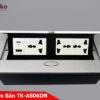 Hộp Ổ Cắm Điện Âm Bàn TK-AS06DN