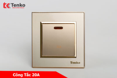 Công Tắc Công Suất Cao 20A Mặt Nhựa Vàng Tenko TK-F66-87