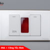 Công Tắc 20A + công tắc đơn TK-C18W-081