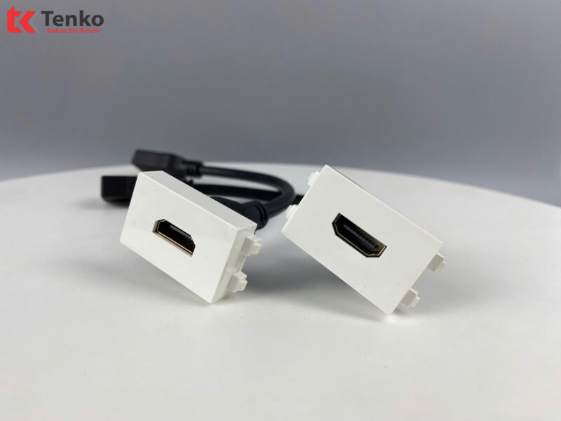 Nhân HDMI Có Dây Chờ Dễ Lắp Đặt Cho Âm Sàn Tenko TK-HDMO