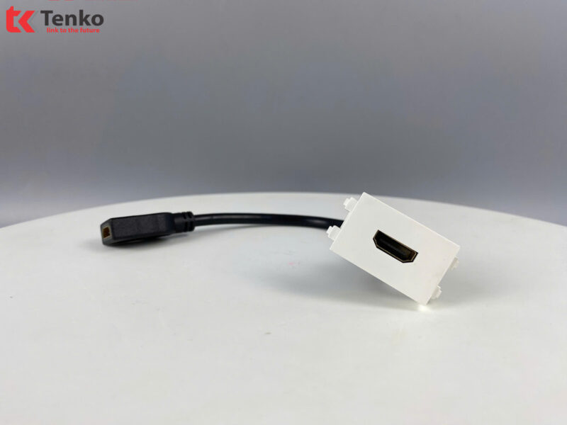 Nhân HDMI Có Dây Chờ Dễ Lắp Đặt Cho Âm Sàn Tenko TK-HDMO