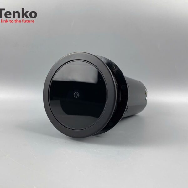 Ổ Điện Âm Bàn Đảo Bếp Tenko TK-HX9 Plus Màu Trắng Bạc Đen