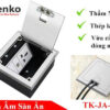 Ổ Cắm + LAN Âm Sàn Ẩn Cao cấp Tenko TK-JA-04