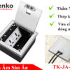 ổ cắm âm sàn cao cấp - cắm ẩn tenko tk-ja-01