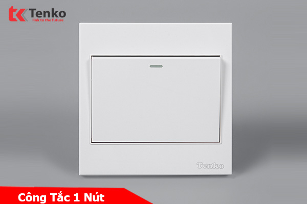 Công Tắc 1 Nút Mặt Nhựa ABS Tenko TK-V1-01 – Giải Pháp Điều Khiển Điện Hiện Đại, Bền Bỉ