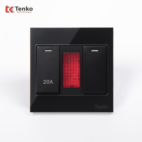 Công Tắc Đơn Và Công Tắc 20A Kính Cường Lực Tenko TK-V18-081 – Giải Pháp Điều Khiển Điện Hiện Đại, Bền Bỉ
