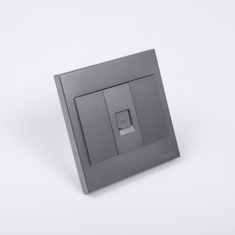 Ổ Cắm, Công Tắc Vuông - Mặt Nhựa ABS – Giải Pháp Điều Khiển Điện Hiện Đại, Bền Bỉ