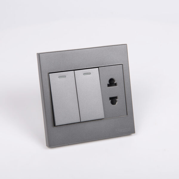 Ổ Cắm, Công Tắc Mặt Nhựa ABS Tenko TK-V1-027 – Giải Pháp Điều Khiển Điện Hiện Đại, Bền Bỉ