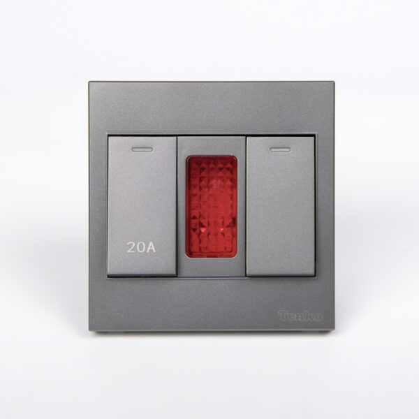 Công Tắc 20A Công Suất Cao Kèm Đèn Báo Mặt Nhựa ABS Tenko TK-V1-081 – Giải Pháp Điều Khiển Điện Hiện Đại, Bền Bỉ