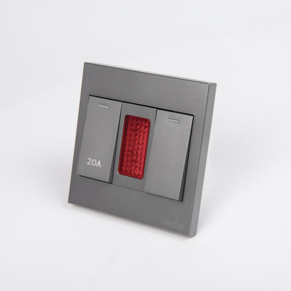 Công Tắc 20A Công Suất Cao Kèm Đèn Báo Mặt Nhựa ABS Tenko TK-V1-081 – Giải Pháp Điều Khiển Điện Hiện Đại, Bền Bỉ