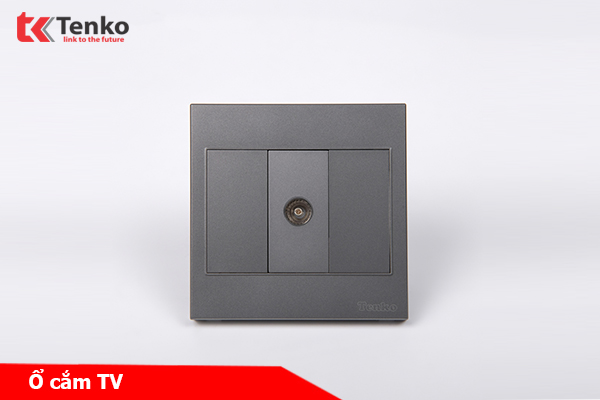 Ổ Cắm TV Mặt Nhựa ABS Tenko TK-V1-071 – Giải Pháp Điều Khiển Điện Hiện Đại, Bền Bỉ