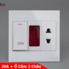 Công Tắc 20A Công Suất Cao Cho Bình Nóng Lạnh Điều Hoà Mặt Kính Cường Lực Tenko TK-V18-080 – Giải Pháp Điều Khiển Điện Hiện Đại, Bền Bỉ