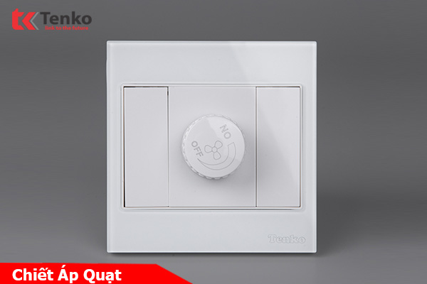 Chiết Áp Quạt Mặt Kính Cường Lực Tenko TK-V18-086 – Giải Pháp Điều Khiển Điện Hiện Đại, Bền Bỉ