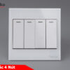 Công Tắc 4 Nút Kính Cường Lực Tenko TK-V18-04 – Giải Pháp Điều Khiển Điện Hiện Đại, Bền Bỉ