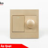 Ổ Cắm, Công Tắc Vuông - Mặt Nhựa ABS– Giải Pháp Điều Khiển Điện Hiện Đại, Bền Bỉ