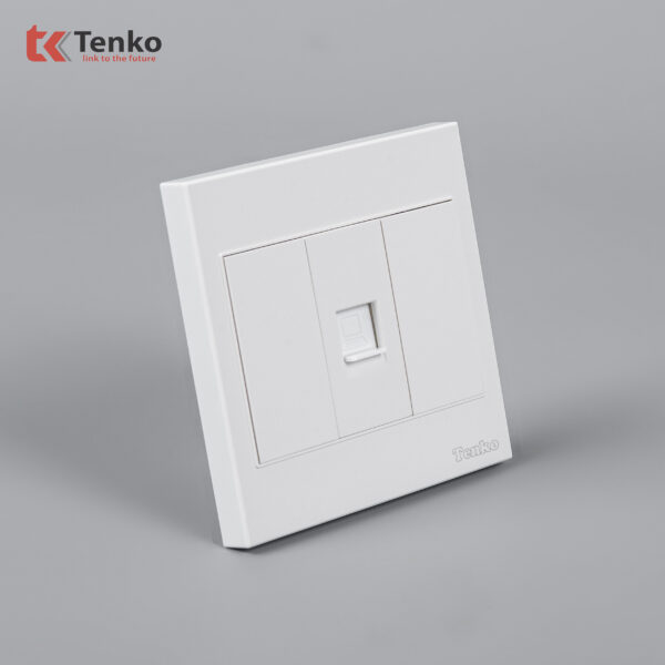 Ổ Cắm Mạng Âm tường Mặt Nhựa ABS Tenko TK-V18-073 – Giải Pháp Điều Khiển Điện Hiện Đại, Bền Bỉ