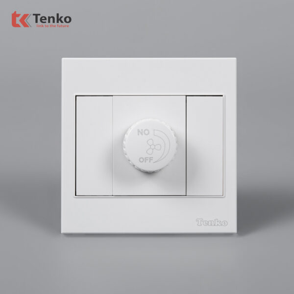 Chiết Áp Quạt, Rơ Le quạt Âm Tường Nhựa ABS Tenko TK-V1-086 – Giải Pháp Điều Khiển Điện Hiện Đại, Bền Bỉ