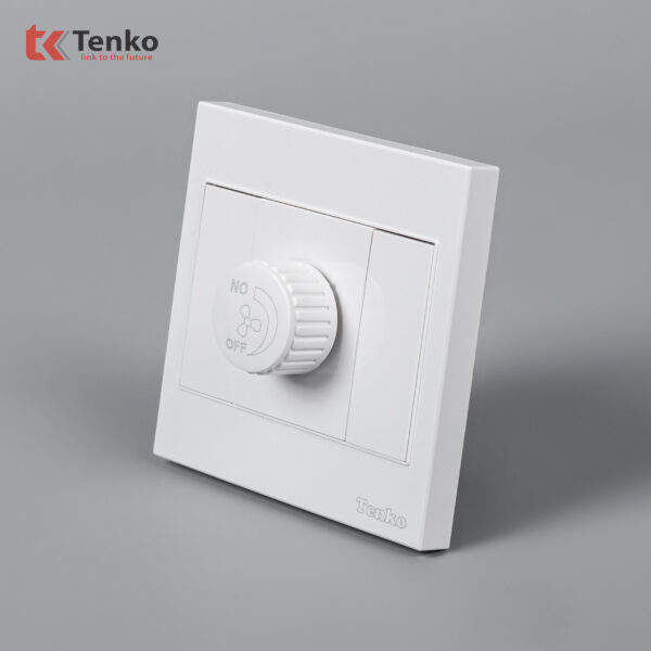 Chiết Áp Quạt, Rơ Le quạt Âm Tường Nhựa ABS Tenko TK-V1-086 – Giải Pháp Điều Khiển Điện Hiện Đại, Bền Bỉ
