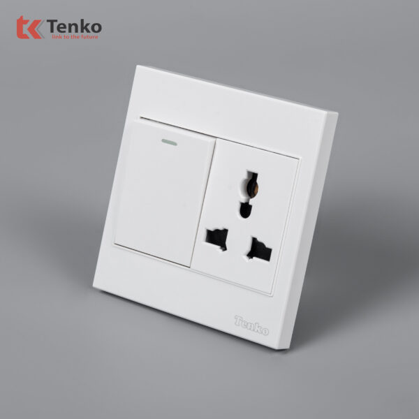 Công Tắc Ổ Cắm Điện Nhựa ABS Tenko TK-V1-039 – Giải Pháp Điều Khiển Điện Hiện Đại, Bền Bỉ