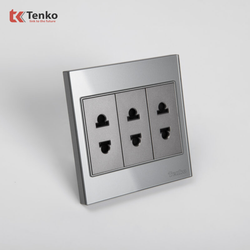 Ổ Cắm Điện Kính Cường Lực Tenko TK-V18-020 – Giải Pháp Điều Khiển Điện Hiện Đại, Bền Bỉ