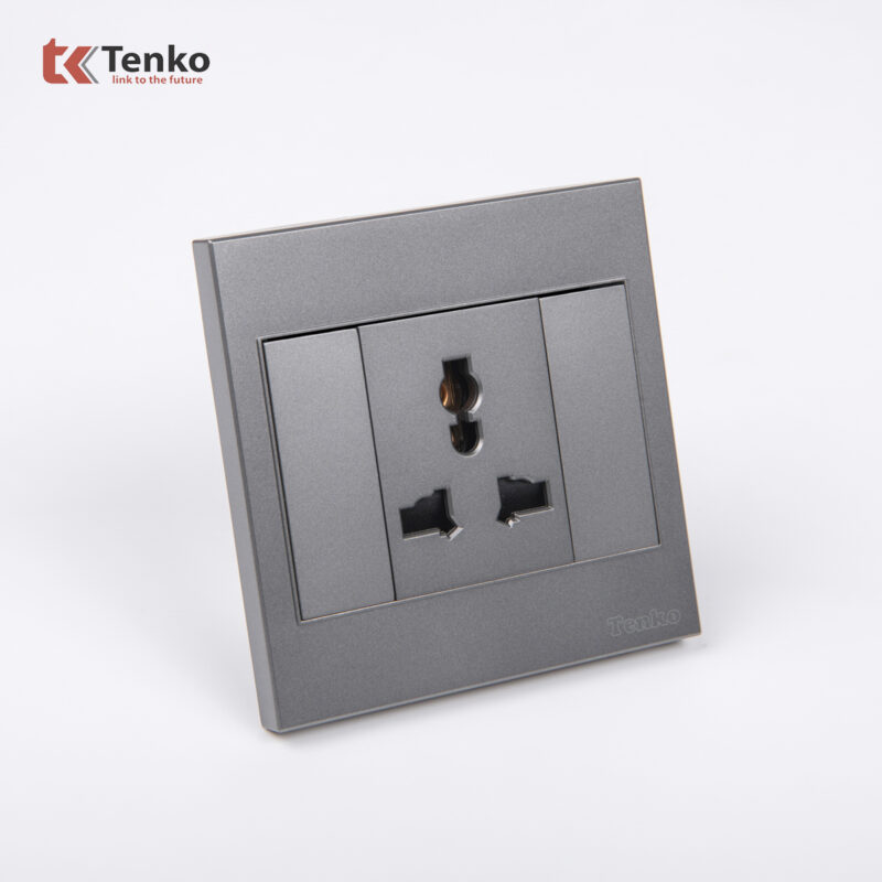 Ổ Cắm 3 Chấu Mặt Nhựa ABS Tenko TK-V1-051 – Giải Pháp Điều Khiển Điện Hiện Đại, Bền Bỉ
