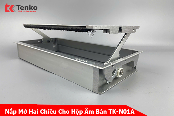 Nắp Hộp Điện Âm Bàn Mở Hai Chiều Tenko TK-N01A – Thiết Kế Sang Trọng, Đóng Mở Linh Hoạt Cho Không Gian Hiện Đại