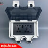 Ổ Cắm Chống Nước Tenko TK-IP66CN-134 04 Ổ Cắm Có Công Tắc